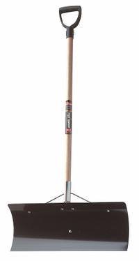APPROVED VENDOR Snow Pusher: Steel, 10 in Blade Lg, 24 in Blade Wd, 42 in Handle Lg (MPN 1639300). Key specifications — Brand: APPROVED VENDOR; Handle Grip: D Grip.