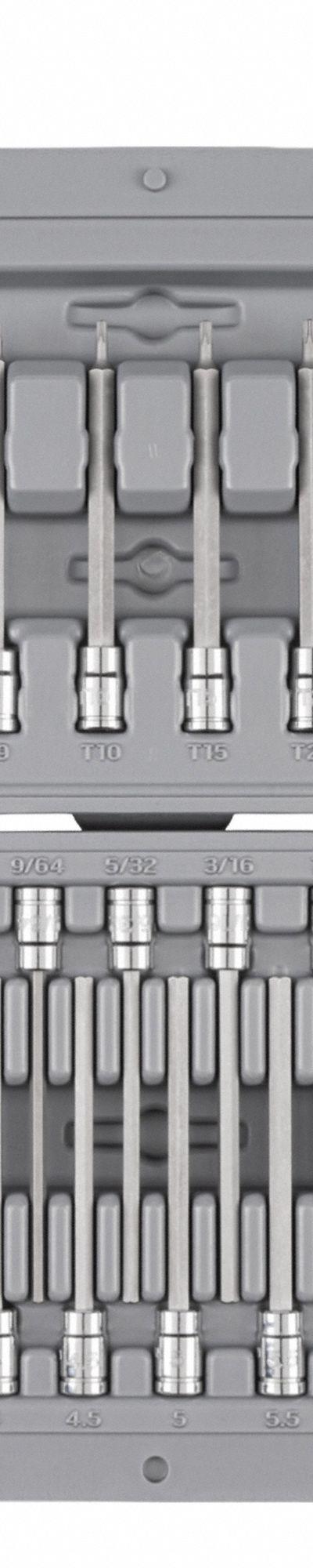 TEKTON Socket Set: 26 - Multi-Tip Shape Bit Socket Sets