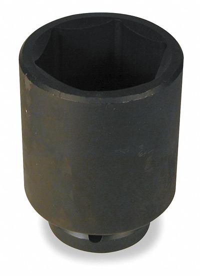 PROTO Impact Socket: 1 in Drive Size, SAE, 2 3/4 in Socket Size, 6-Point, Deep - 1" Drive Impact Sockets