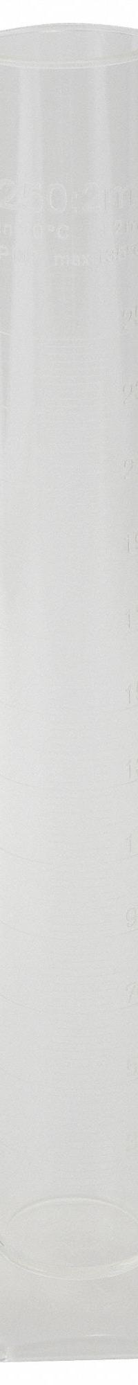 APPROVED VENDOR Graduated Cylinder: Polymethylpentene, 250 mL, 8.5 fl oz, To Contain (TC), Hexagon (MPN 8ADT5). Key specifications — attr1370610: Hexagon; attr1370612: Colorless; attr1370591: To Contain (TC); attr1370582: APPROVED VENDOR.