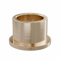 Flanged Sleeve Bearing: Bronze, SAE 841, 20 mm Bore, 26 mm OD, 20 mm Lg, -35°F to 300°F, 10 PK (MPN FFM2026-20B). Key specifications — System of Measurement: Metric; Material Grade: SAE 841; Flange Type: Flanged; Brand: OILITE.