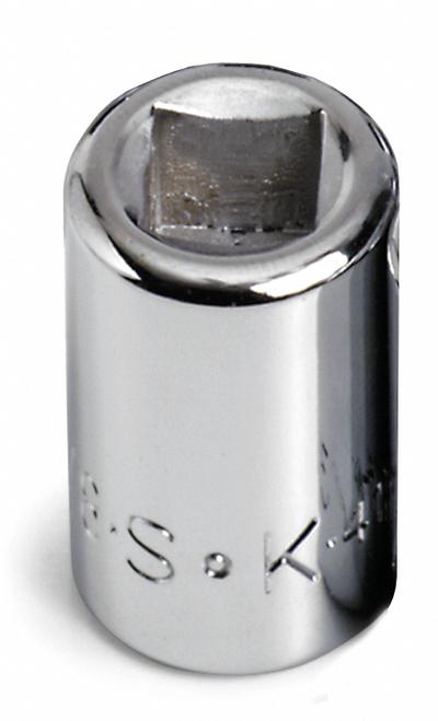 SK PROFESSIONAL TOOLS Socket: SAE, 3/8 in Drive Size, 3/8 in Socket Size, 4-Point, Std - 3/8" Drive Hand Sockets