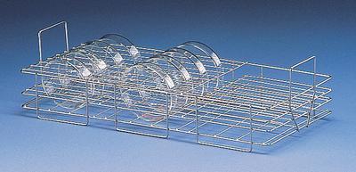 LABCONCO Petri Dish Insert: Petri Dish Insert, Inserts, Stainless Steel - Glassware Washer Racks & Inserts