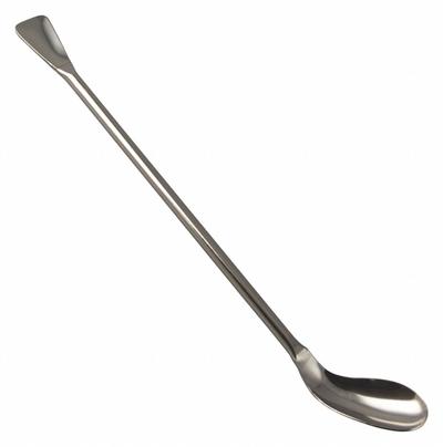 APPROVED VENDOR Sampling Spoon with Spatula: Double Ended Spatula & Spoon, Non-Sterile - Double Ended Lab Spoons and Spatulas