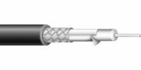 CAROL Coaxial Cable: RG-6, 18 ga Conductor Gauge, 100 ft Cable Lg (MPN C5886). Key specifications — Shielding Material: Aluminum Braid.