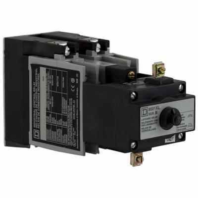 SQUARE D NEMA Control Relay: Surface Relay Mounting, 120V AC Coil Volt - Surface-Mounted Relays