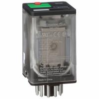 SCHNEIDER General Purpose Relay: Socket Mounted, 10 A Current Rating, 240V AC, 3PDT, B Socket (MPN 750XCXRM4L-240A). Key specifications — Brand: SCHNEIDER; Base Type: Octal; Mounting Style: Plug-In; Pin Shape: Round; Electrical Connection: 11-Pin Terminal; Manufacturer Part Number: 750XCXRM4L-240A; Operating Current: 10 A at 30V DC (Resistive Load Conforming to UL); Series: 750R Series.