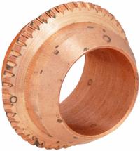 THERMAL DYNAMICS Gouging Shield Cap: For Thermal Dynamics SL60/100 Torch, 100 A (MPN 9-8241). Key specifications — Manufacturer Part Number: 9-8241; Shield Type: Gouging Shield Cap; For Plasma Torch Type: Handheld; Brand: THERMAL DYNAMICS; For Plasma Torch Series (Table): SL60/100.