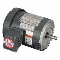 U.S. MOTORS General Purpose Motor: Rigid Base Mount, Totally Enclosed Fan Cooled, 3/4 hp, 1,765 RPM (MPN U34T2BCR). Key specifications — Brand: U.S. MOTORS; Nameplate Voltage @ 60 Hz: 230/460V AC; Full Load Current @ 60 Hz: 2.6/1.3 A; Nameplate RPM @ 60 Hz: 1,765 RPM; Motor Enclosure: TEFC.