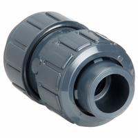 ASAHI Ball Check Valve: Ball, Inline Valve Body, PVC, 1/2 in Pipe Size, True Union Socket, Std, EPDM (MPN 1213005). Key specifications — Brand: ASAHI.