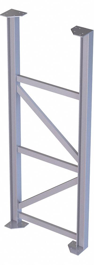 TRI-ARC Platform Support Leg: 6.8 ft Overall Ht - Platform Support Legs