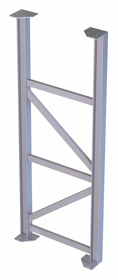 TRI-ARC Platform Support Leg: 6.8 ft Overall Ht, 30 in Overall Wd - Platform Support Legs