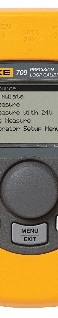 FLUKE Loop Calibrator: Loop Calibrators, mA Read/mA Read/Loop Power/mA Simulate/Volts Read, NIST (MPN FLUKE-709). Key specifications — Includes: Carrying Case; Manufacturer Part Number: FLUKE-709; Brand: FLUKE; Calibration Certificate Type: NIST; Current Accuracy: 0.01% +/-2 Counts; Parameters Measured: DC Current; Product Type: Loop Calibrator; Voltage Accuracy: 0.01% +/-2 Counts.