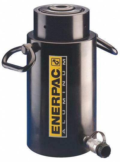ENERPAC Lightweight Lock Nut Hydraulic Ram: 50 ton Nominal Capacity, 2 in Nominal Stroke Lg - Lightweight Lock Nut Rams