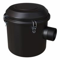 SOLBERG Inlet Vacuum Filter: 5 micron Rating, 99% Efficiency, 13 1/4 in Outside Dia, Carbon Steel (MPN CSL-2541-400B). Key specifications — attr101190: CSL-2541-400B; attr101207: Carbon Steel; attr101193: SOLBERG.