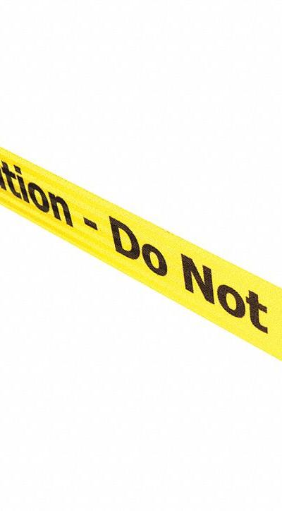TENSABARRIER Retractable Belt Barrier: 7 1/2 ft Belt Lg - Wall-Mount Retractable Belt Barriers