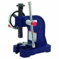 PALMGREN Arbor Press: 1 ton Force in Tons, 8 in Swing (In.), 4-1/2 x 6 in, 1/2 to 1-1/4 in (MPN 9661101)