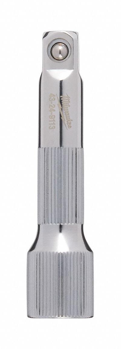 MILWAUKEE Socket Extension: 3/8 in Input Drive Size - 3/8" Drive Hand Socket Extensions