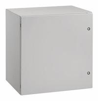 HOFFMAN Enclosure: Steel, 24 in x 24 in x 16 in, NEMA 12/13/4, Solid Cover, Hinged (MPN CSD242416). Key specifications — Closure Method: 1/4-Turn Latch; Brand: HOFFMAN; Knockouts: Not Included.