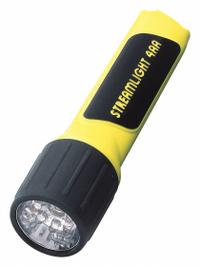 STREAMLIGHT Flashlight: 67 lm, 155 hr Run Time at Max Brightness, 1 Light Output, Intrinsically Safe (MPN 68200). Key specifications — Brand: STREAMLIGHT; Battery Requirements - Broad: Requires 4 AA.