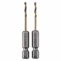DEWALT Hex Shank Drill Bit: 5/64", 118° Chisel Point, Black & Gold HSS, Impact Rated, 2 PK (MPN DWA5005). Key specifications — attr1234973: Impact Rated; attr1234966: DEWALT; attr1234978: 0.0781.