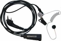 KENWOOD Earpiece: Fits Kenwood, For NX-P1000 Series, Earbud, Push To Talk, Clear, 2 Wires, Two Pin (MPN KHS-8BL). Key specifications — Connector Type: Two Pin; Compatible Radio Series: NX-P1000; Push To Talk: Yes; Manufacturer Part Number: KHS-8BL; Brand: KENWOOD.