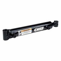 CHIEF Welded Hydraulic Cylinder: 5 in Bore Dia., 60 in Stroke Lg, 75 in Retracted Lg, 28,994 lb (MPN 216129). Key specifications — attr95618: Double Acting; attr98893: CHIEF.