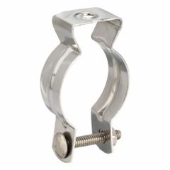 Conduit & Cable Hanger - Screw-On: 1 1/4 in Trade Size, 1 3/8 in, Stainless Steel, S61200MH00. Key specifications — Compatible Conduit Trade Size: 1-1/4 in; Compatible Conduit Type: IMC; RMC; Compatible Nominal Conduit/Pipe Size: 1-1/4 in; Compatible Pipe Size: 1-1/4 in; Finish: Polished; Flange Thickness: 1-3/8 in; Indoor/Outdoor Usage: Indoor/Outdoor.
