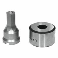 EDWARDS Hex Punch & Die Set: Edwards, 55 ton_65 ton_100 ton_120 ton Compatible Ironworker Size, Hex (MPN ED9-PDH9/16). Key specifications — attr67451: IW55 , IW65 , IW100, IW120; attr67489: Hex; attr67463: 9/16 in; attr67447: ED9-PDH9/16; attr67456: Edwards; attr67443: EDWARDS; attr67472: 9/16 inHex Punch & Die Set.