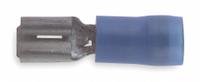 STA-KON Wire Disconnect: Female Socket, Blue, Nylon, Partial Coverage, 16 AWG – 14 AWG Wire Size (MPN RBD14-183). Key specifications — attr1307035: STA-KON; attr1307036: RBD14-183.