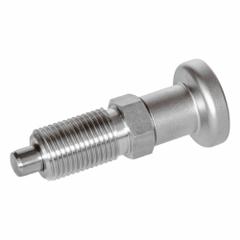 JW WINCO Indexing Plunger: Nonlocking, 316 SS, M16x1.5 Thread, 6 N to 23 N Nose Force (MPN 818-8-8-M16X1.5-BN-A4). Key specifications — Brand: JW WINCO.