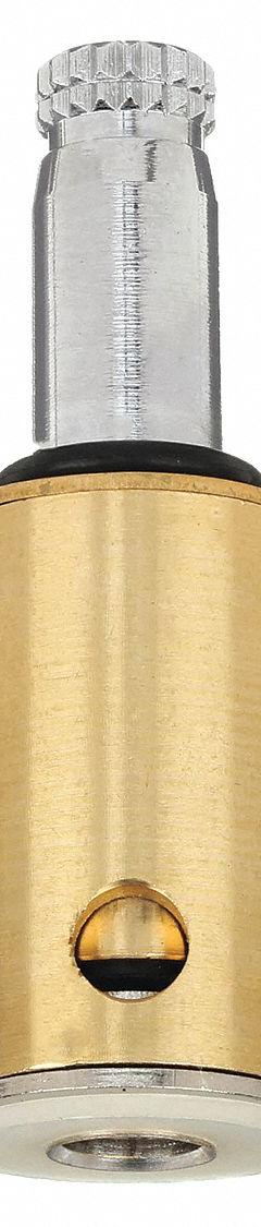 KISSLER Stem: For Kohler Brass Plunger Series, Use with Hot Water, Brass, Compression, (1) Hot Stem (MPN 11-0975H). Key specifications — Compatible Series: Kohler Brass Plunger; For Water Temperature: Hot; Compatible Brand: Kohler; Product Type: Stem; Includes: (1) Hot Stem; Material: Brass.