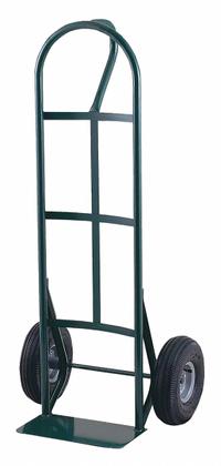 ABILITY ONE General Purpose Hand Truck: 600 lb, Single-Loop Handle, Green, Steel, Tread on Core (MPN 3920-00-NIB-0004). Key specifications — Brand: ABILITY ONE; Color: Green.