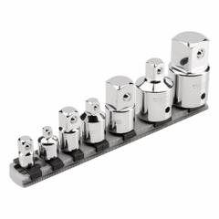 TEKTON Socket Adapter Set: 1/2 in_1/4 in_3/4 in_3/8 in Output Drive Size, Square, Chrome (MPN SHA99119). Key specifications — attr1204997: Square; attr1205006: TEKTON; attr1204986: Chrome; attr1205002: Locking Not Included.