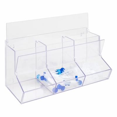 POLTEX Lab Bulk Bin: 9 in Overall Wd, 8 1/2 in Overall Ht, 19 in Overall Lg, PETG - Lab Storage Bins