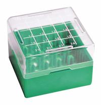 Freezer Box: 130 mm Overall Lg, 130 mm Overall Wd, Resin (MPN W651703-G). Key specifications — Material: Resin; Product Type: Freezer Box; Brand: WHEATON.