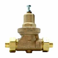 APOLLO Water Pressure Reducing Valve: Solder x Solder, 1 1/4 in Pipe Size, Bronze, Solder x Solder (MPN 36LF50601). Key specifications — Brand: APOLLO; Low-Lead Compliance: Low-Lead Compliant.