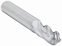 APPROVED VENDOR Ball End Mill: Carbide, 4 Flute, 7 mm Mill Dia, 19 mm LOC, 63 mm OAL (MPN 223-001470)