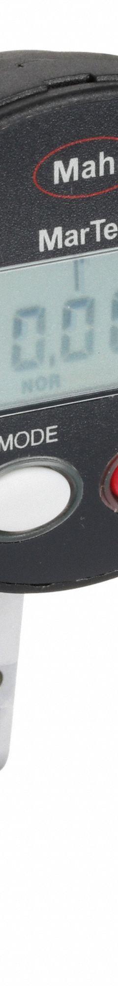 MAHR Digital Test Indicator: -0.015 in to 0.015 in /-0.4 mm to 0.4 mm, Inch/Metric (MPN 4305120). Key specifications — attr1184044: MAHR; attr1184057: Cable; attr1184052: +/-0.0005 in.