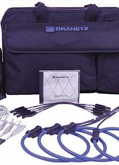 DRANETZ Power Quality Analyzer Kit: For Four Phase, CAT III 1000V/CAT IV 600V, IP65, Digital (MPN HDPQ-P-VAFLEX3KPKG). Key specifications — Brand: DRANETZ; IP Rating: IP65; Sampling Rate: 512 samples/cycle.