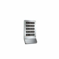 DIGILOCK Electronic Keyless Lock: Brushed Nickel, Deadbolt, 3 27/32 in Body Ht, 2 1/8 in Body Wd (MPN D6AKB-0DS2-619-010U-P). Key specifications — Finish: Brushed Nickel; Latch Type: Deadbolt; Brand: DIGILOCK; Manufacturer Part Number: D6AKB-0DS2-619-010U-P.