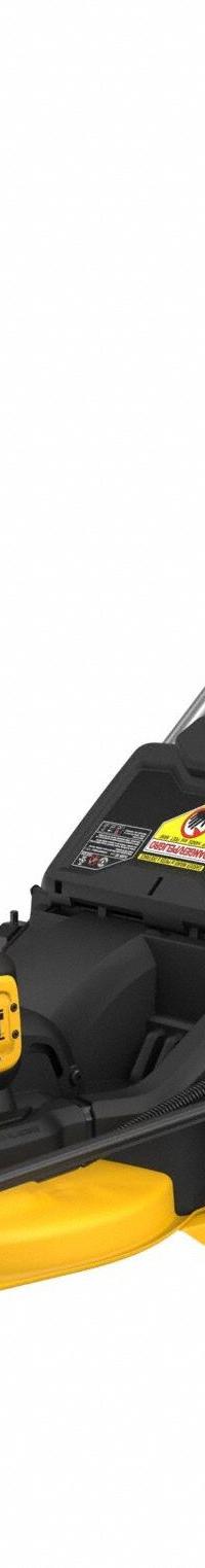 DEWALT Battery-Powered Lawn Mower Kit: Self-Propelled, 21 in Cutting Wd, Variable Speed Settings (MPN DCMWSP256U2). Key specifications — Run Time: 80 min; Cutting Height Adjustment: Single-Point; Battery Platform: 20V MAX; Deck Material: Steel; Brand: DEWALT; Speed Settings: Variable; Filter - Kit Contents: Battery Included; Power Source: Battery-Powered.