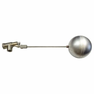 BOB Float Valve Assembly: For Water Media, Angle Valve Body, Cylindrical, Horizontal Piping - General Service Float Valve Assemblies