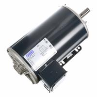 LEESON General Purpose: Rigid Base Mount, Open Drip Proof, 2 hp, 208V AC, 1,750 RPM, 145T Frame Size (MPN 145TTDR16356). Key specifications — Brand: LEESON; Nameplate Voltage @ 60 Hz: 208V AC; Full Load Current @ 60 Hz: 6.6 A; Nameplate RPM @ 60 Hz: 1,750 RPM; Motor Enclosure: ODP.