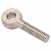 AMPG Fixed Rod End: Stainless Steel, Plain, 25 mm Hole Center-to-End Lg, Left Hand, 6 mm Eye Thick (MPN ZEBM5X25-LH). Key specifications — attr952243: AMPG; attr49943: M5-0.8.
