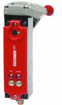 EUCHNER Locking Safety Switch: Built-in Connector, Unicode, Can be Daisy-Chained, 5 Pins, M12 (MPN CET3-AP-CRA-AH-50F-SI-114073). Key specifications — Compatible Actuator Technology: RFID; Brand: EUCHNER; Electrical Connection: M12; Coding: Unicode; Can be Daisy-Chained: Yes.