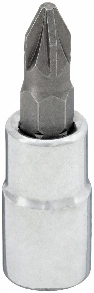 WESTWARD Socket Bit: 1/4 in Drive Size, Pozidriv Tip, #1 Tip Size, 1 1/2 in Overall Lg - Pozidriv Bit Sockets
