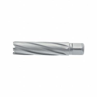 HOLEMAKER TECHNOLOGY Annular Cutter: 9/16 in Cutter Dia, 3 in Max Cutting Dp, Bright - Carbide-Tipped Annular Cutters for Toughest Materials
