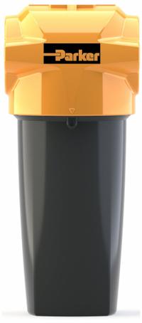 PARKER Compressed Air Filter: 1 micron, 1 in NPT, 127 cfm, 232 psi Max Op Pressure, Aluminum Bowl (MPN AOPX025ENFX). Key specifications — attr241482: No; attr110918: Yes; attr110926: Aluminum; attr110904: PARKER.