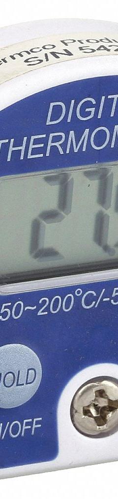 THERMCO Digital Thermometer: -58°F to 302°F /-50°C to 150°C, ±1.8°F/1°C, 0.1°F /0.1°C (MPN ACC330DIG). Key specifications — Brand: THERMCO; Accuracy: ±1.8°F/1 °C.